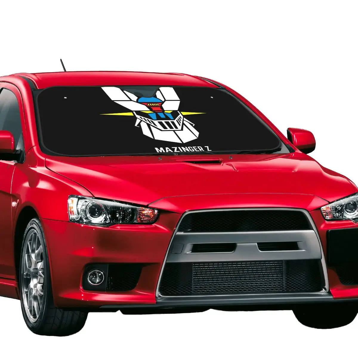 Actarus Mazinger Z Sunshade Windscreen Robot Grendizer Goldorak Car Front Windshield Car Window Windscreen Cover Car-styling