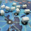 10PCS 14*10*12MM  White Plastics House Chess Pieces For Token Mark Board Game DIY Accessories 5
