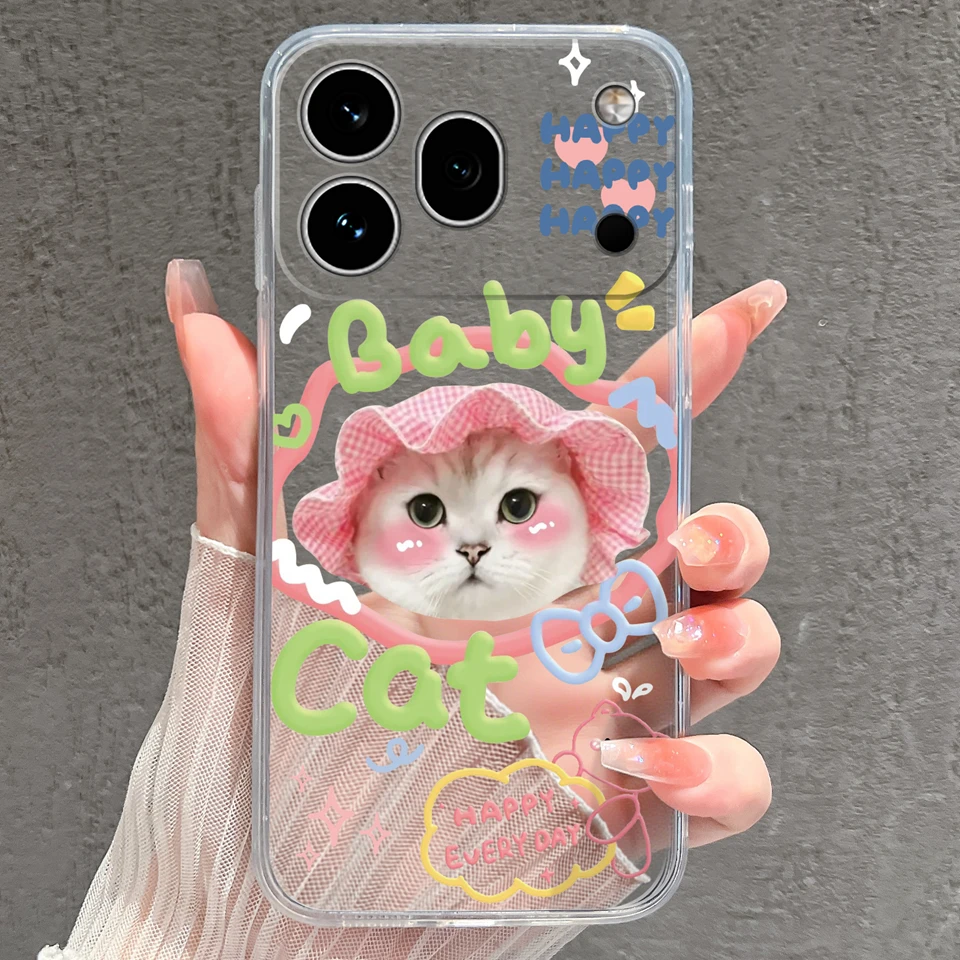 Cute Little Prince Anti-Slip Durable Transparent Phone Case - Silicone TPU Protective Shell