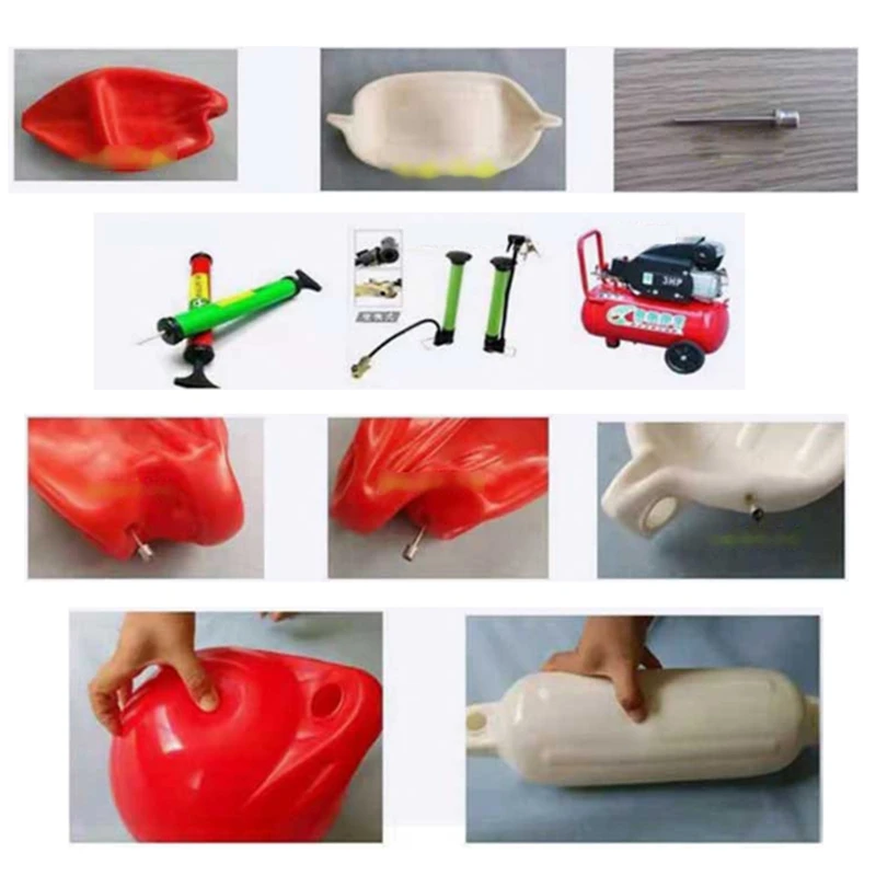 2Pcs Boat Inflatable Bumper Marine for Fender Boat Yacht Anchor for Fender Bumpers Kit Inflatable PVC Shield for Protect