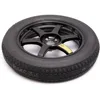 Complete Spare Wheel and Tire Kit for Model Y - Includes 18x4 Black Rim, 155/85R18 Spare Tire (28.5" Diameter) 4