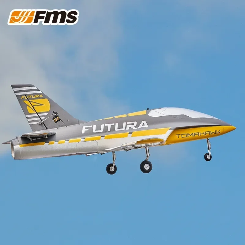 趣味 R/C MODEL AIRCRAFT DESIGN FMS RC Airplane 64mm Futura Tomahawk with Flaps Sport