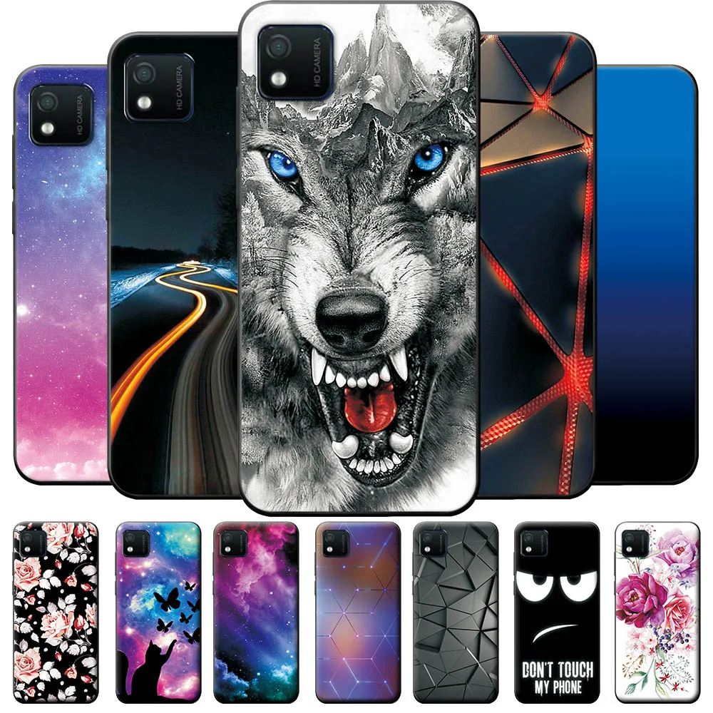 Per Wiko Y52 Custodia Wikoy52 Y 52 Cover Custodia Antiurto Per Wiko Y52 2021 Fundas Per Wiko Y52 5.0 "Silicone Nero Tpu Coque