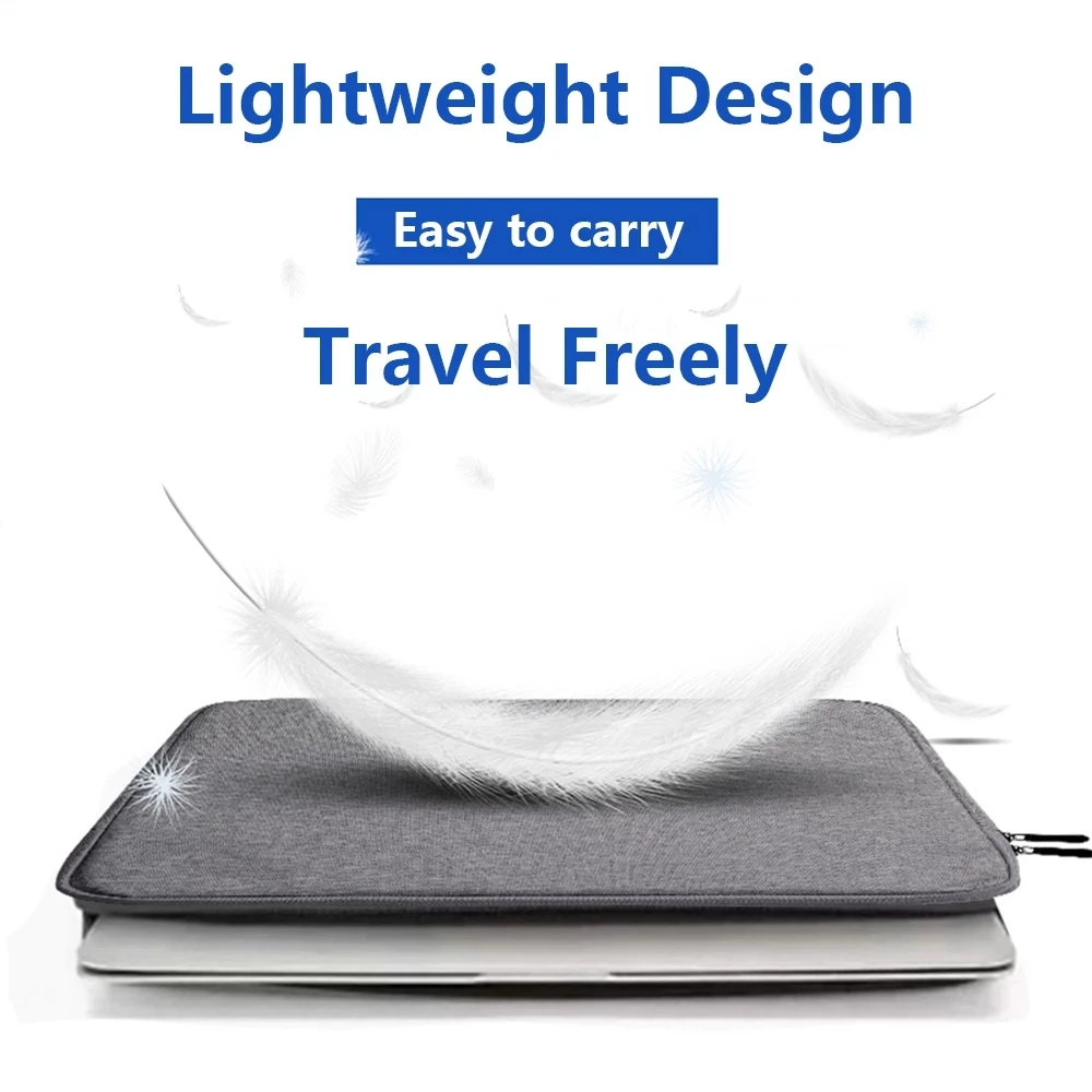Bolsa Impermeável para Laptop Capa para Tablet para Macbook Air Pro Xiaomi hp Dell Acer Notebook 11 Polegadas 12 Polegadas 133 Polegadas 14 Polegadas 156 Polegadas 2023 - Imagem 2