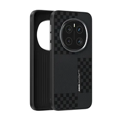 Premium Carbon Fiber Pattern Magnetic Wireless Charging Phone Case with Camera Protection for Honor Magic 7 Pro (A1)
