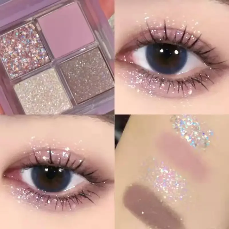 Eye Shadow Palette 4 Colors Purple Taro