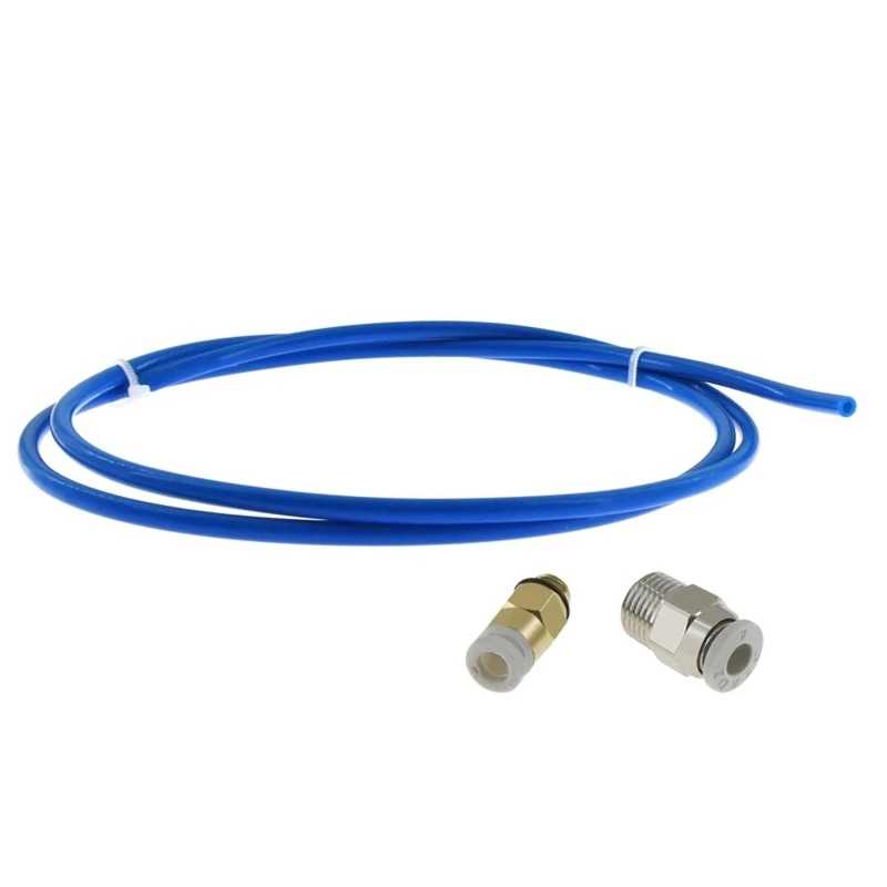 PTFE 튜브 PTFE 튜브 공압 조인트가 있는 1.75mm 필라멘트용 1미터