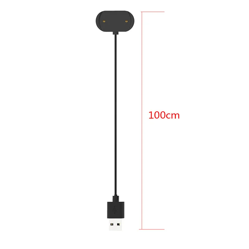 Huami Amazfit T-Rex 2 A2169 용 USB 충전 케이블 Amazfit T-Rex2 전원 용 스마트 시계 충전기 어댑터 자기 충전 도크