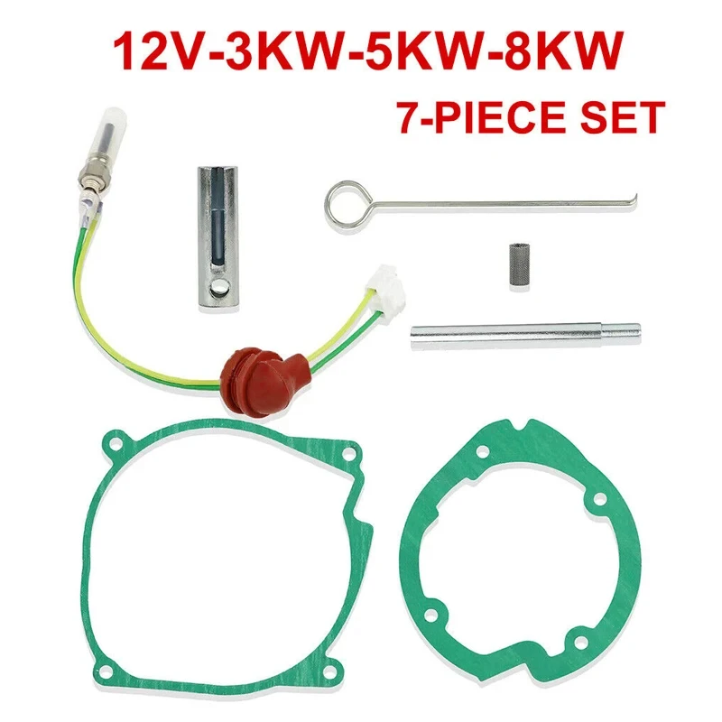 Enhanced Ceramic Glow Plug Kit for Diesel Heater Ignition
