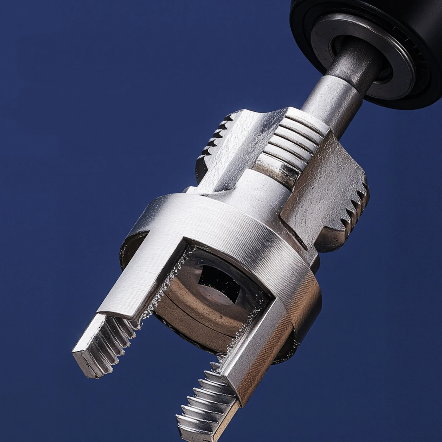 Integrated Internal External Pipe Threading Tool (3/4"),Hex Shank Die Pipe Threader Cutting Tool Universal Wire Cutting Tool