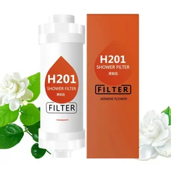 Scented Shower Head Water Softener & Purifier for Enhanced Hair and Skin Care (Jasmine)