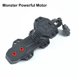 Advanced Electronic Building Block Accessories - Micro - Motor RC Parts for Creative DIY Car Bricks and Kids Toys (Monster Motor)