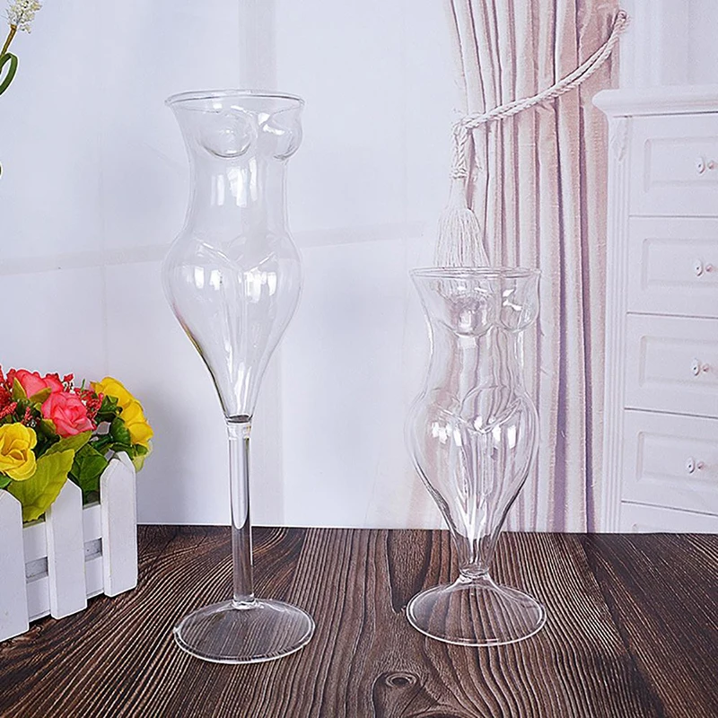 Elegant Lady-Inspired Cocktail Goblet - Unique Party Glassware