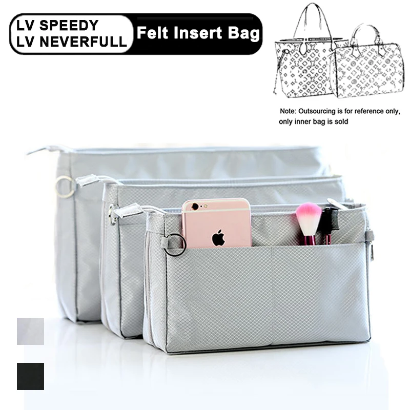 Evertoner Fit Speedy Neverfull Nylon Liner Bag Impermeabile Make Up Storage Insert Bag Per Borsetta Borse Da Donna Base Shaper