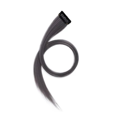 New Long Wavy Wig For Color Wigs Long Hair Highlighting Gradient Invisible Seamless Natural One-piece Hair Hanging Ears