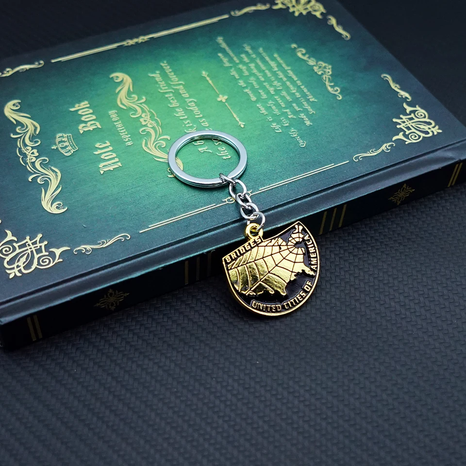 Death Stranding Keychain Dog Tag Key Chain Keyring Fashion