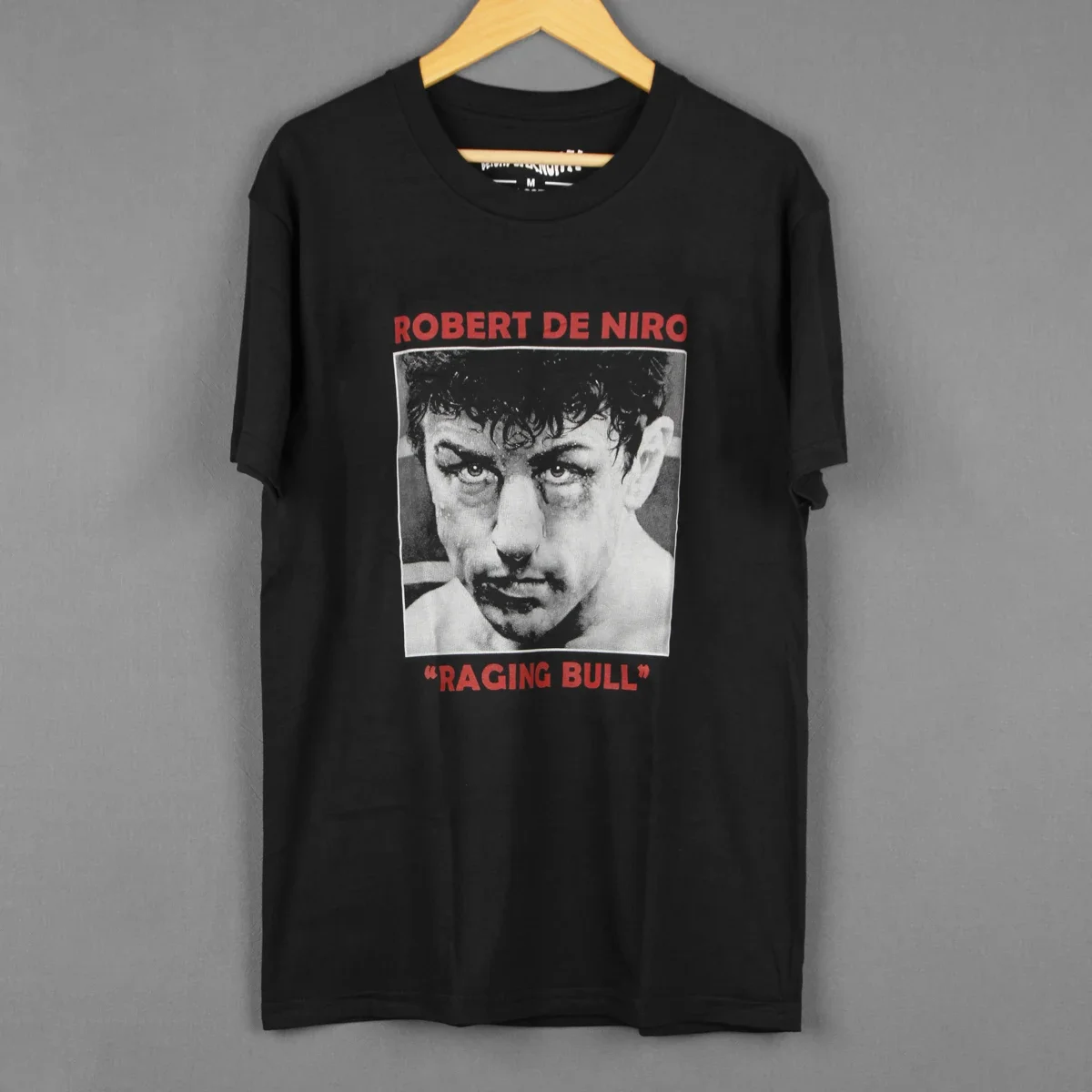 

Raging Bull T-Shirt Robert De Niro Movie Taxi Driver Men's Clothing Short Sleeve Cotton Tee