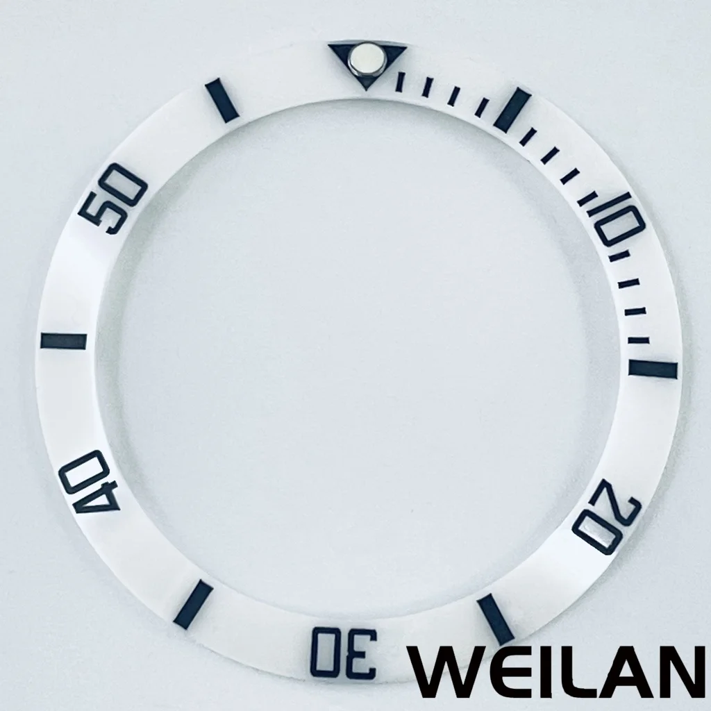 Ceramic & Aluminum GMT Diver-Style Bezel Insert for 40mm Cases - Premium Diving Accessory