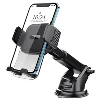 Car Cell Phone Holder Cellphone Mount for Dashboard Windshield Auto Dash Mobile IPhone Support Fit 4.7-7" Smartphone Auto Supply - Image 5