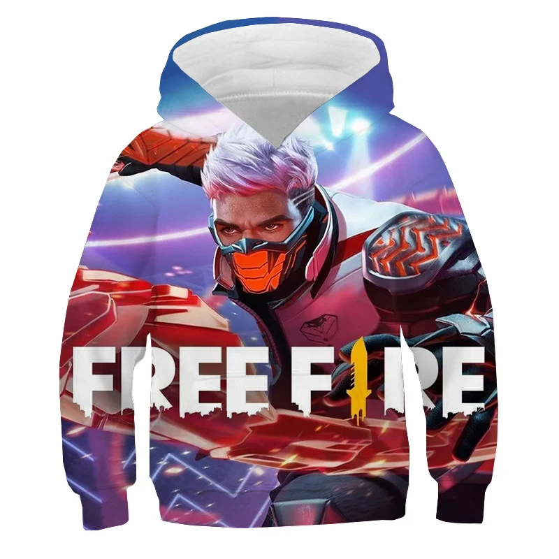 thumbnail image 1 of Sudadera con capucha 3D Free Fire para niños, suéter de manga larga, ropa divertida para niños y niñas, sudadera de otoño e invierno, sudadera para niños y2k, 1 of 5