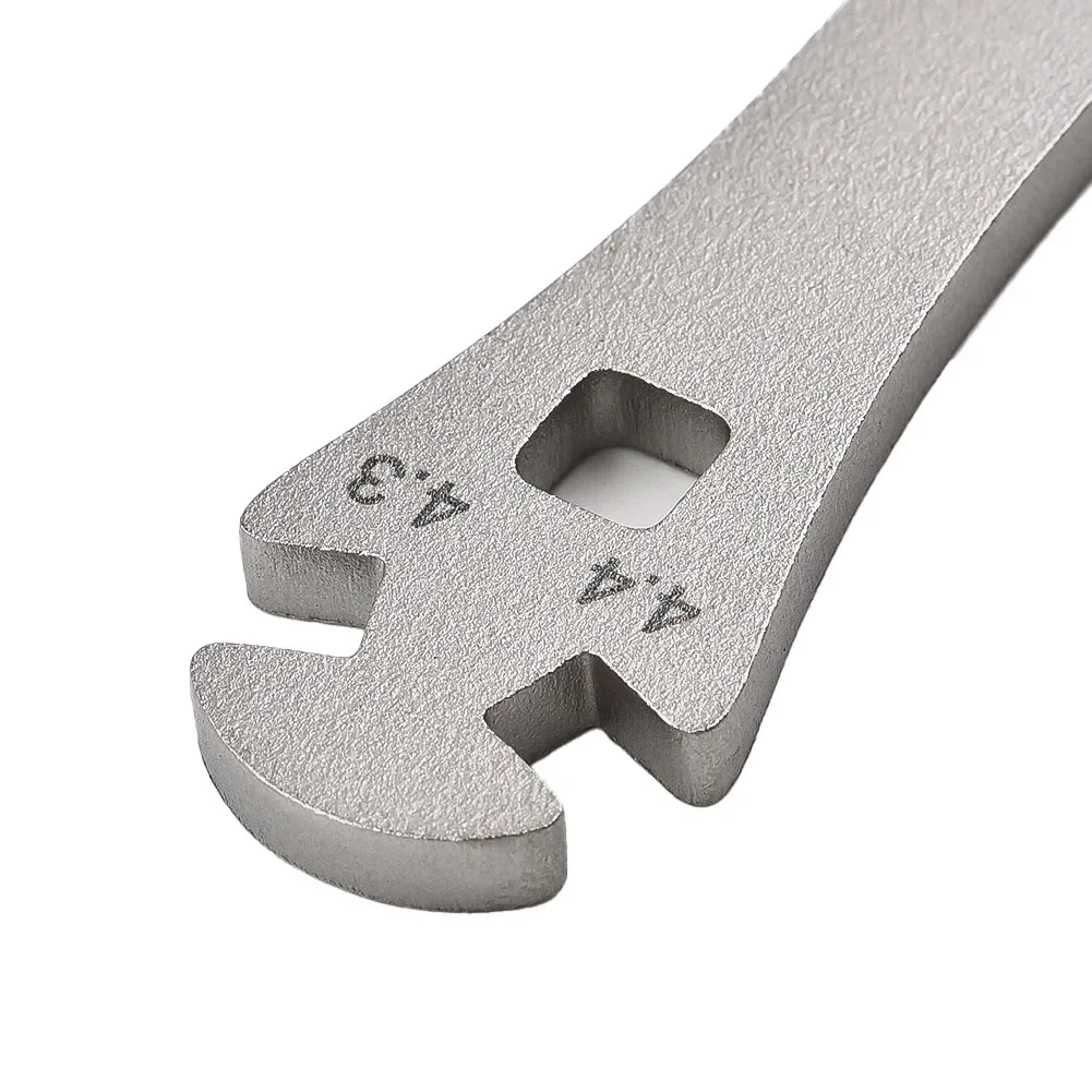

Wrench Bicycle Wrench 0x19x4mm 4.3/4.4/5.5/6.4 Bicycle Spoke Wrench Silver Steel For-Shimano Mavic Brand New High Quality