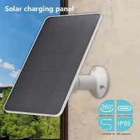 Panneau solaire 3W 6V type-c, chargeur de cellules solaires extérieures haute puissance, panneaux solaires pour caméra de sécurité/petit système d'éclairage domestique 1