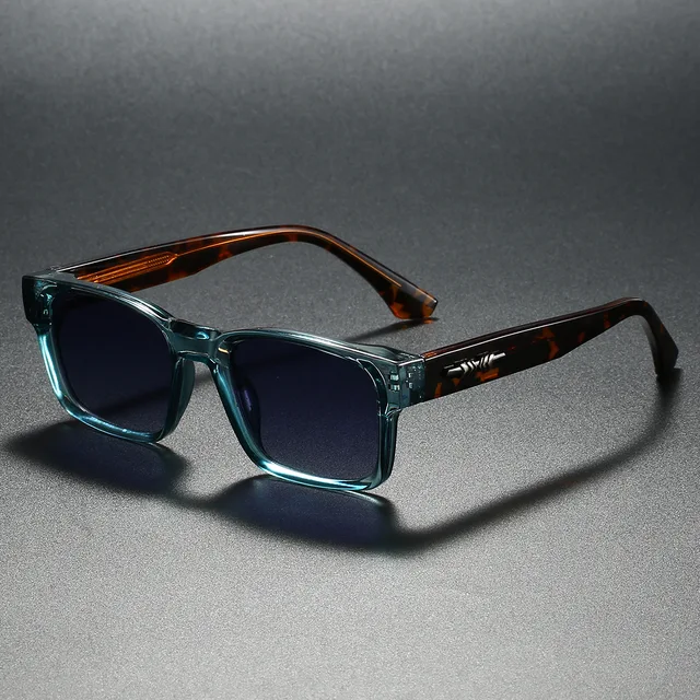 Lunettes de soleil polarisées carrées de qualité pour hommes, noyau métallique UV400 unisexe, pour voyage, randonnée, plage, pêche 1