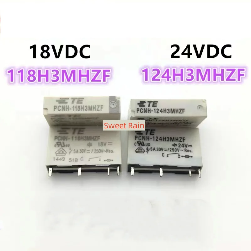 

10PCS Original PCNH-118H3MHZF PCNH-124H3MHZF relay 4-pin PCNH 118H3MHZF 18VDC 118H3MHZF 24VDC реле New Original relay