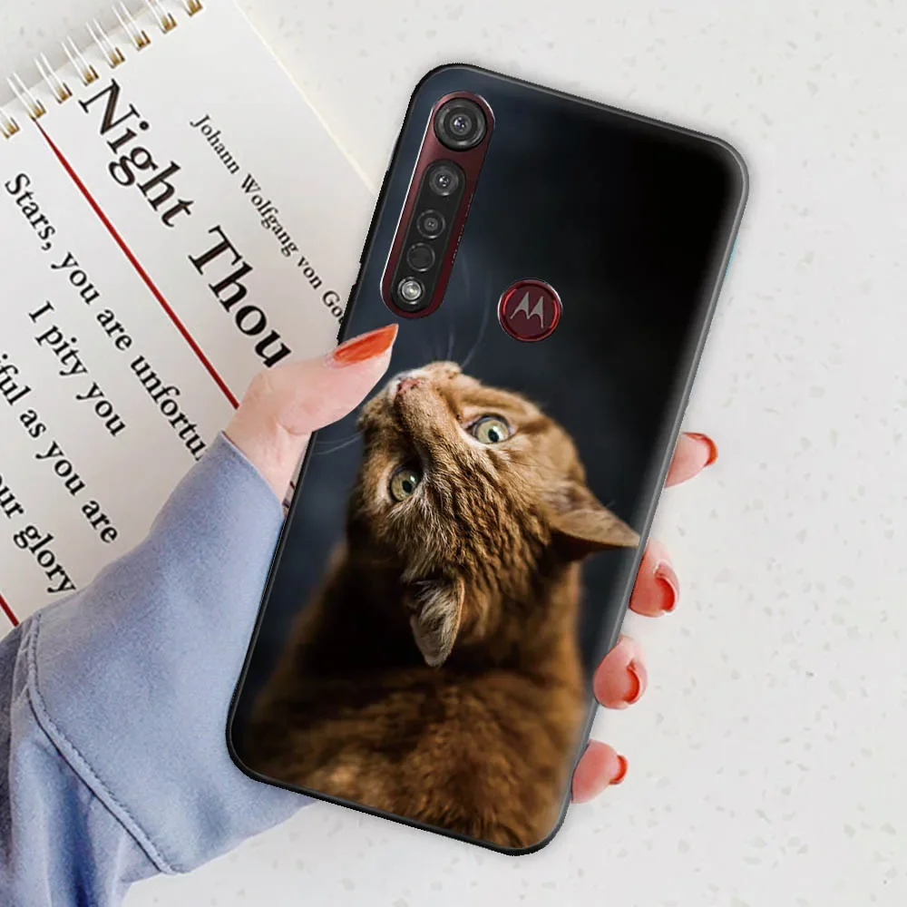 Sleek TPU Matte Soft Protective Case for Motorola Moto G8 Series