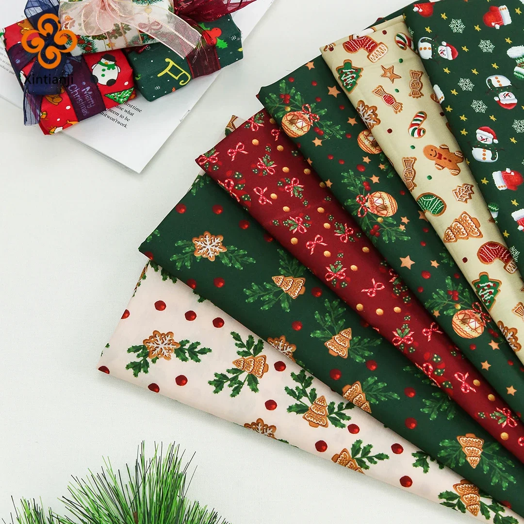 Christmas Cardinal Fabric 1