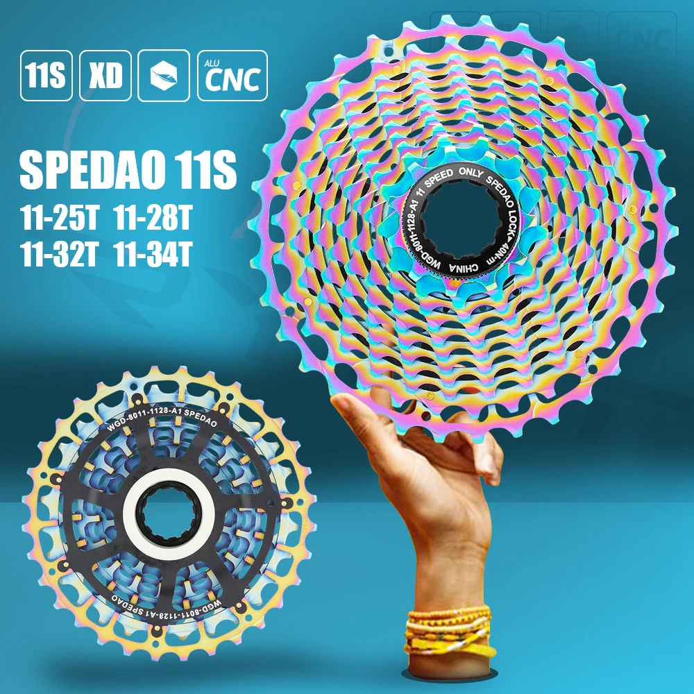 SPEDAO SLR2 Cassette Ultralight 11 Speed 11-25/28/32/34T CNC Bike