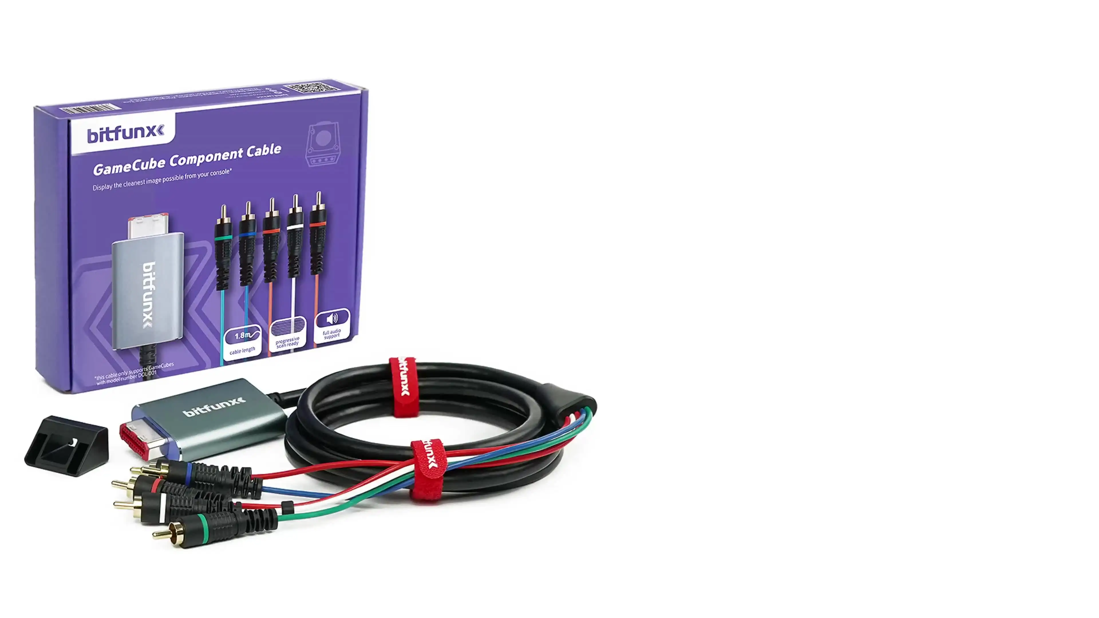 BitFunx 5RCA オーディオビデオ YPbPr ケーブル任天堂ゲームキューブ