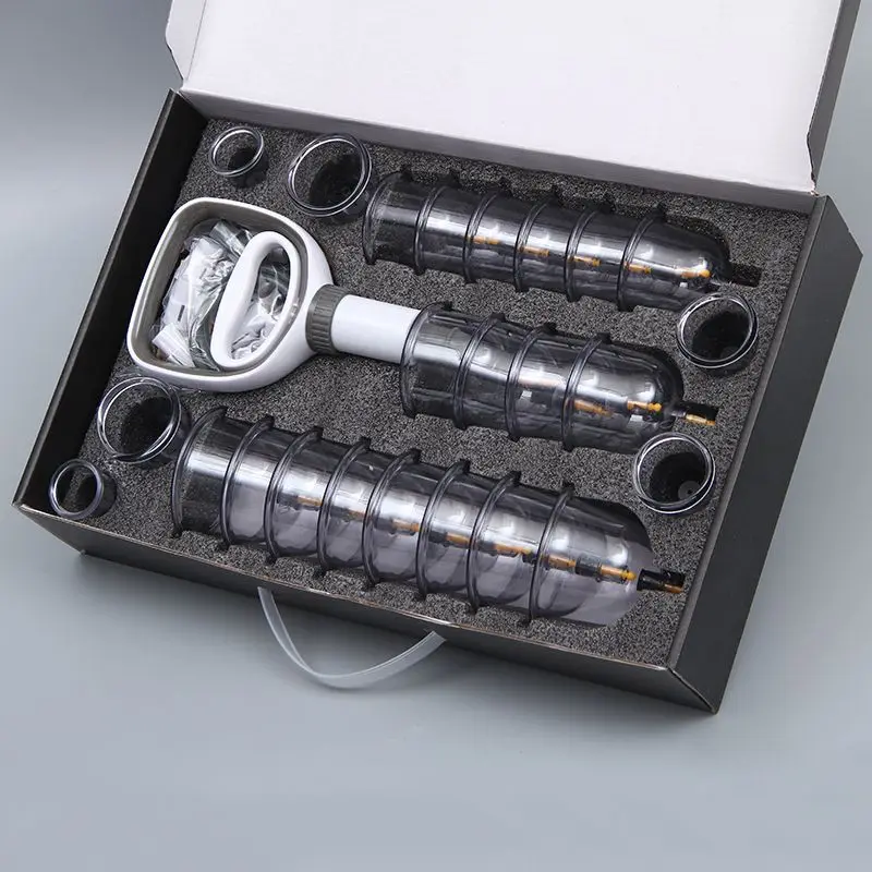 Cupping Massager Set Vacuum Cups 12/20/24 Cans