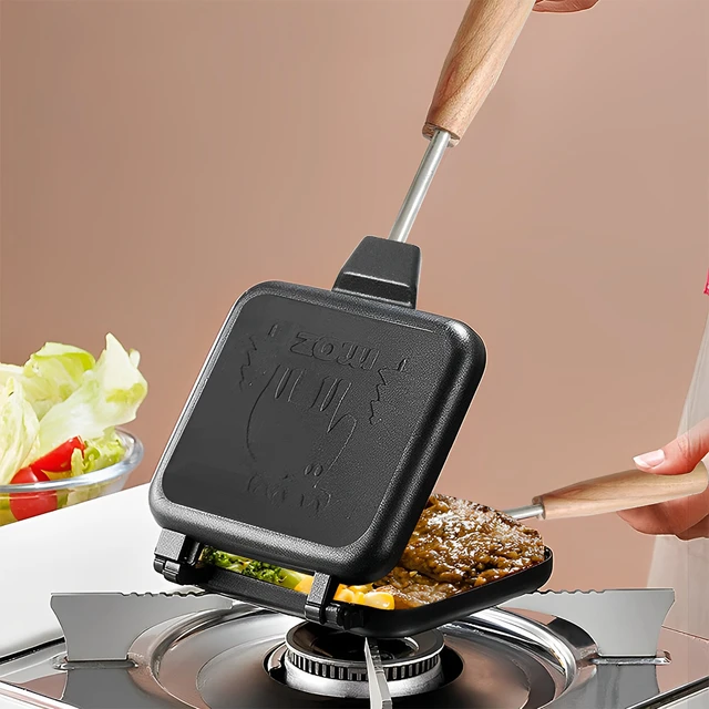 Stovetop Toastie Maker & Toasted Sandwich Maker, Silver