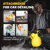 1200W Steam Cleaner High Pressure Temperature Cleaning Home Appliance Air Conditioning Kitchen Hood Car Cleaner With Water Tank 6