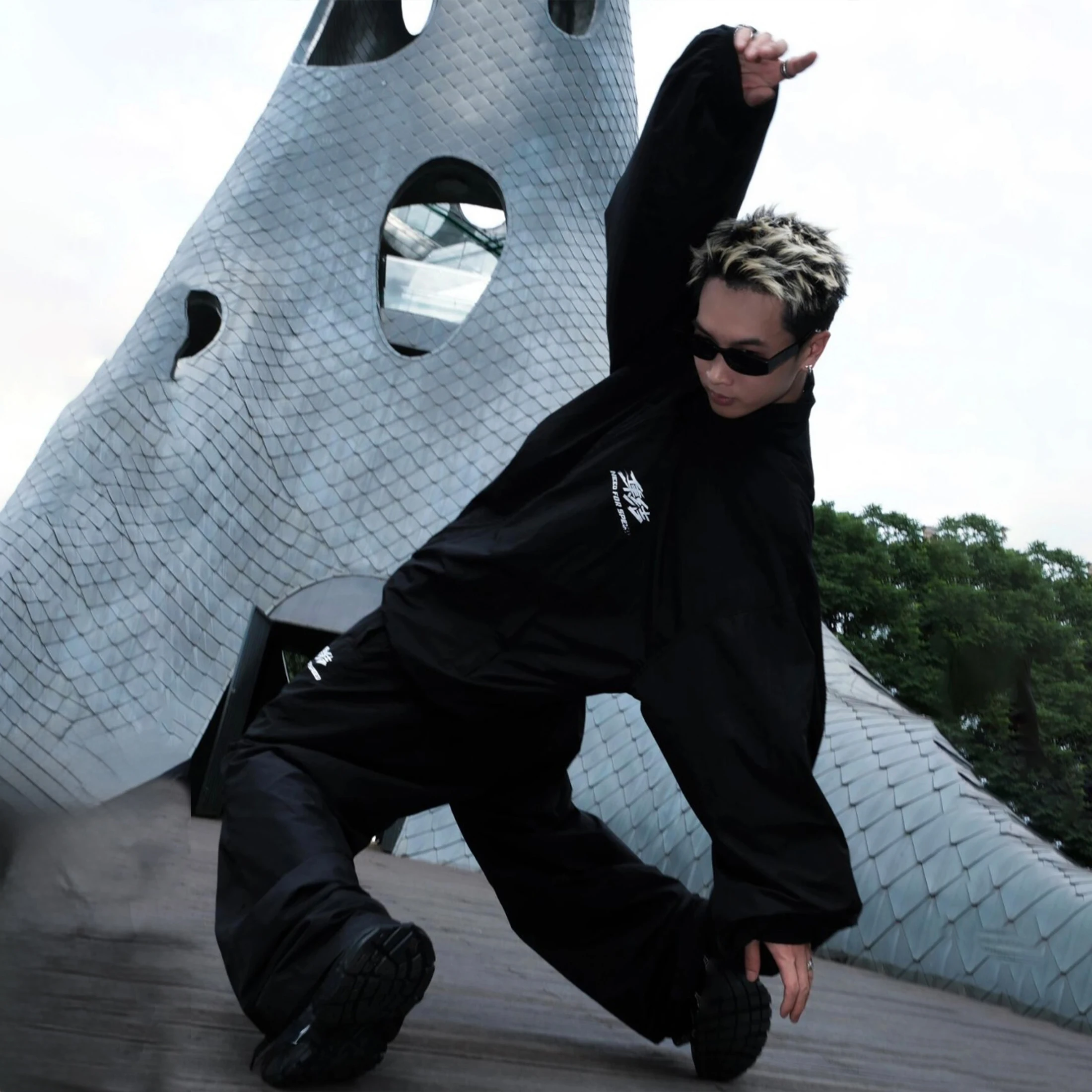 NIGO Men's Women's Spring And Autumn Fashion Light Zipper Sports Jacket Casual Elastic Waist Pants Suit Set Ngvp #nigo9253 3