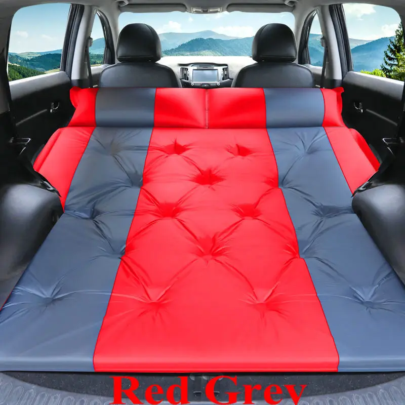 Vinteky Matelas Gonflable Lit de Voiture, Coussin Gonflable pour Matelas,  sièges d'auto Multifonctionnel avec Pompe à air et Oreillers