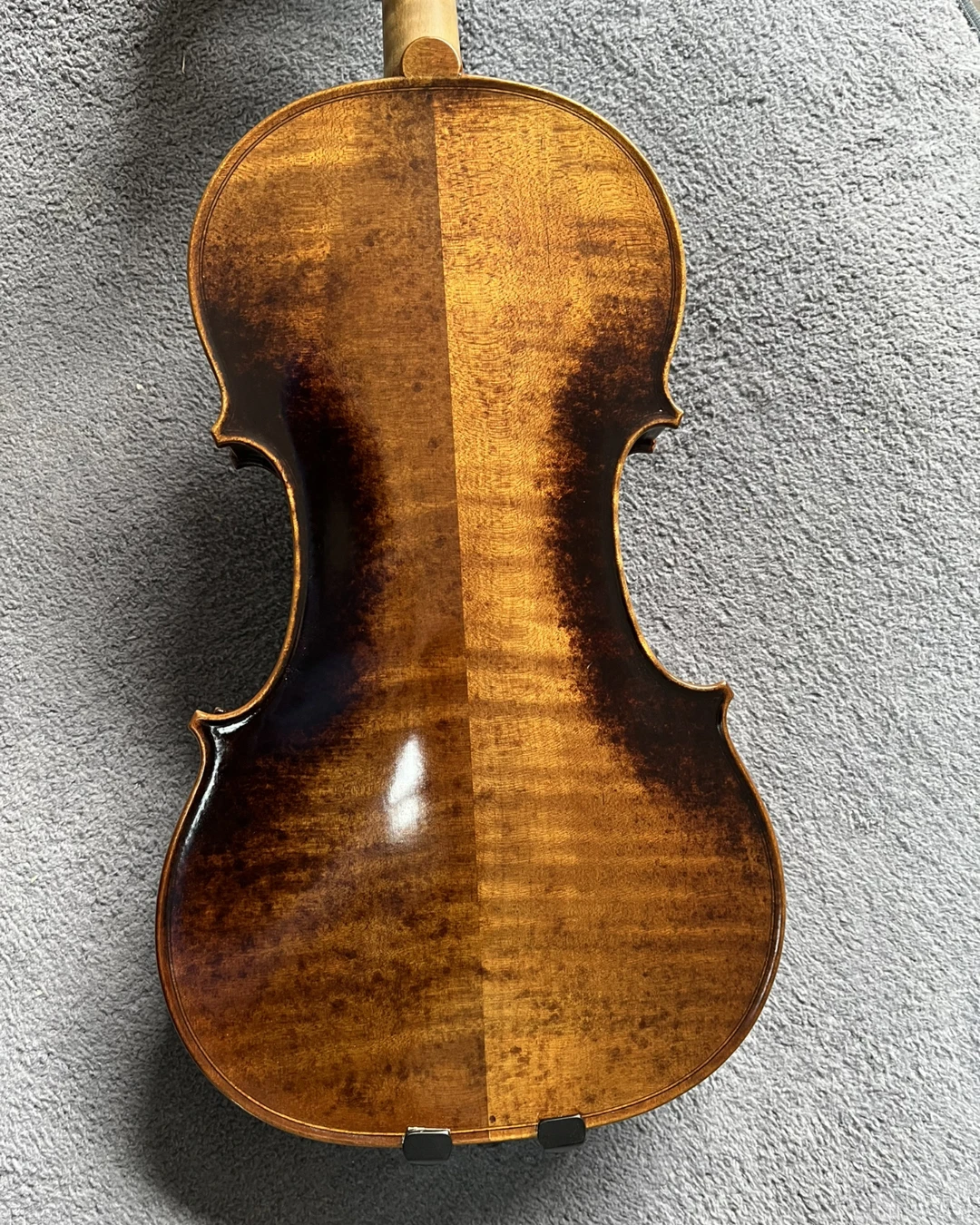 High-End Handmade Italiano Vintage Oleoso Vernice 4/4 Violino Antonio Stradivari Violino Arco Brasiliano Con Scatola Spedizione Gratuita