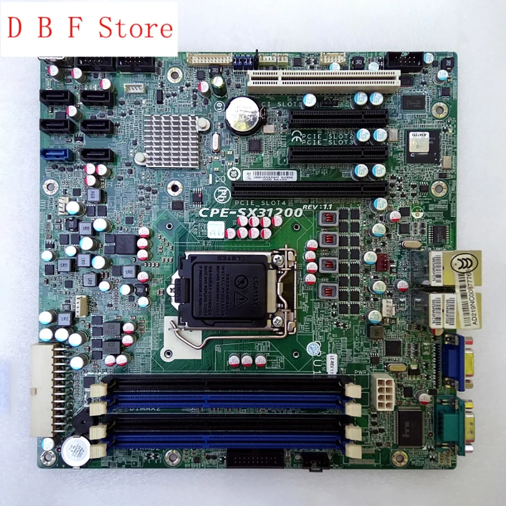 

Серверная материнская плата для Lenovo T168 G7 TS430 TS530 CPE-SX31200 100% протестирована Быстрая доставка