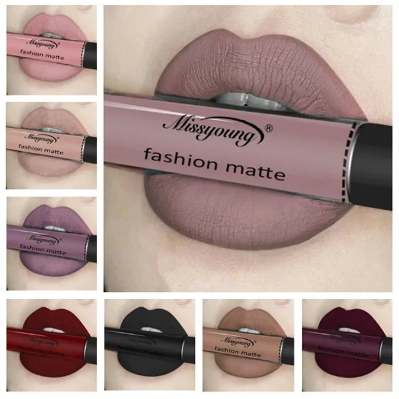 batom-l-quido-marrom-nu-cor-chocolate-brilho-labial-batom-fosco