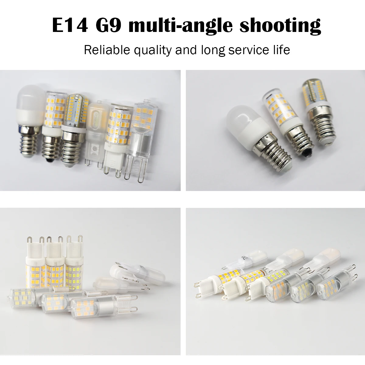 5팩 LED G9 E14 콘 전구 램프 2W 3W 4W 미니 라이트 220V 240V 3000K 4000K 6000K 따뜻한 자연광 현관 가정용