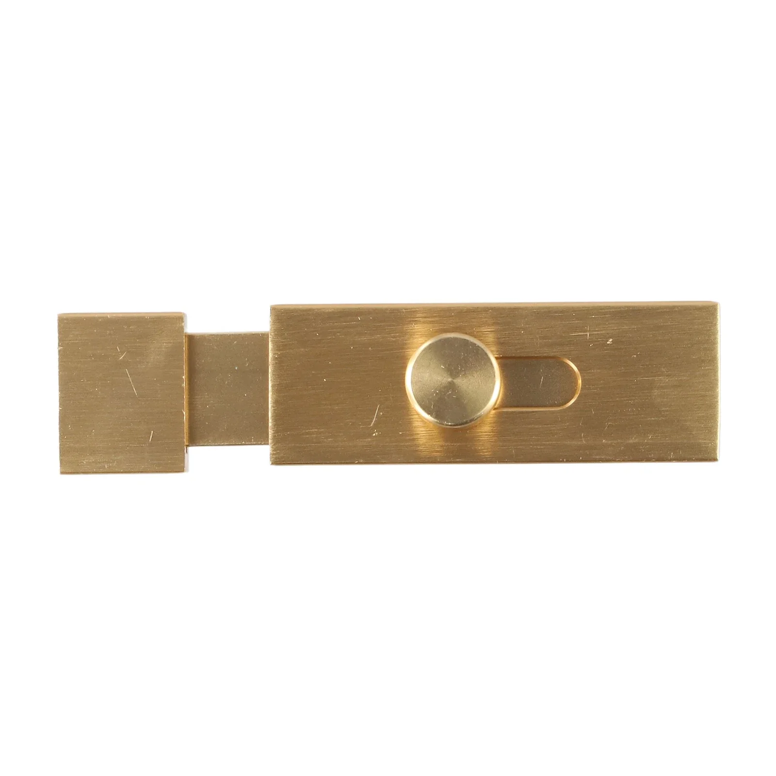 No Hole Punch Door Buckle Security Lock Thickened Room Door Latch Anti-barn Lock Latch Without Holes