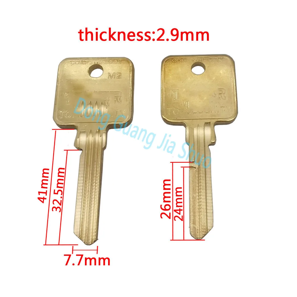 5CPS Keyblank Europe Germany JS M2 Everyday Key Blanks Steel Key Blanks for Locksmith Chute