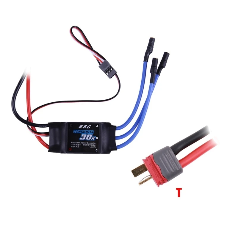 

XXD 30A Brushless Motor Control Electric Regulator Governor For Fixed Wing Four Axises And Other Aircraft Models