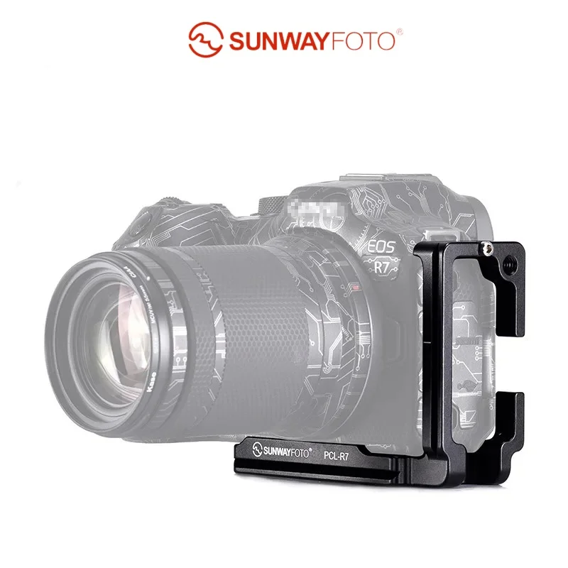 

SUNWAYFOTO L-bracket for Canon Eos R7 Arca Swiss Quick Release L Plate-PCL-R7