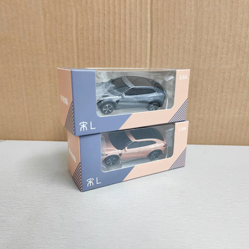BYD Song Compact SUV 1/18 – Modèle Die-cast Métal – énergie Nouvelle – Jaune