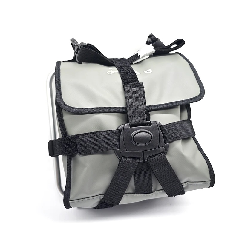 Description Picture 5 of itemBicycle Bag Frame Bracket For Folding Brompton Bike Bag Inner Racks Aluminum alloy Accessories