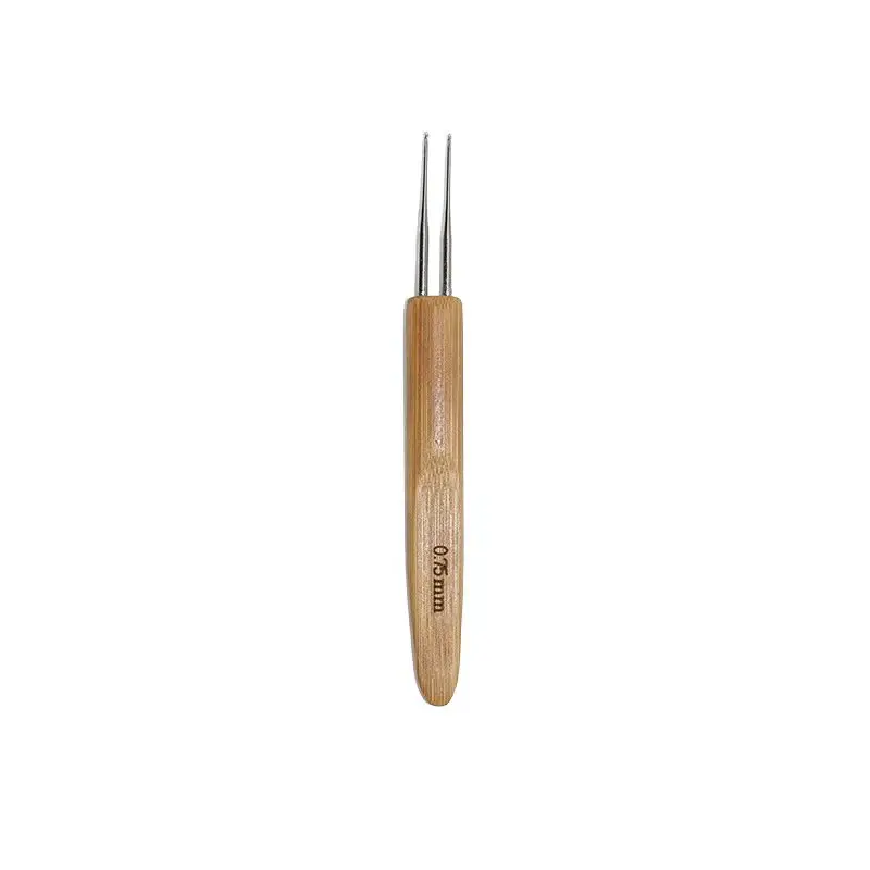 Crochet Hooks 0.5mm 0.75mm 1mm For Hair Dreadlock Braid Craft