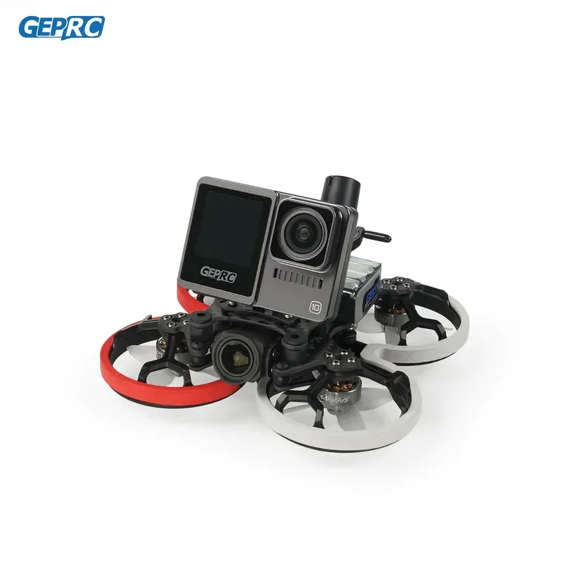 

Квадрокоптер GEPRC Cinelog20 HD O3 AIR Unit FPV GEP-F411-35A AIO 4K 60fps Cinewhoop для радиоуправляемого FPV гоночного фристайла