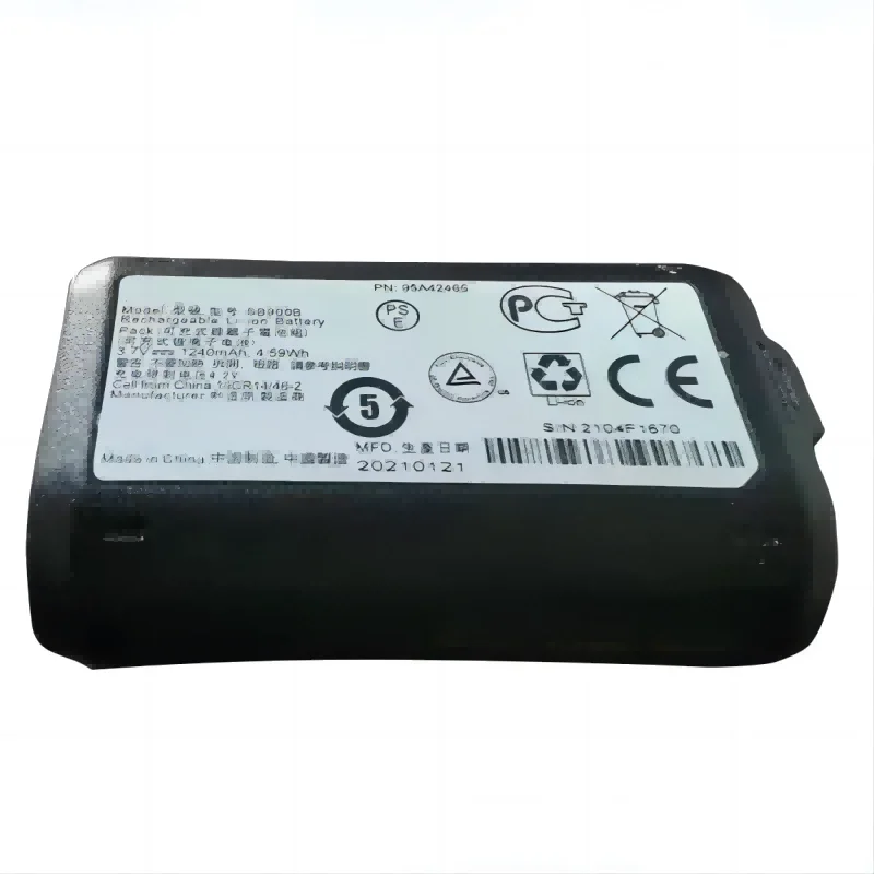 

New rechargeable battery SB900B for SHURE QD, UD, AD, P9RA, P10R microphone 1240mAh